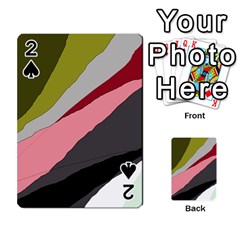 Colorful Abstraction Playing Cards 54 Designs 