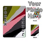 Colorful abstraction Playing Cards 54 Designs  Front - Joker1