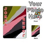 Colorful abstraction Playing Cards 54 Designs  Front - Joker2