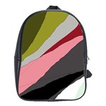 Colorful abstraction School Bags(Large)  Front