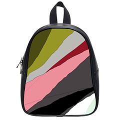 Colorful Abstraction School Bags (small)  by Valentinaart