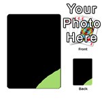 Green ball Multi-purpose Cards (Rectangle)  Back 6