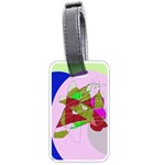 Flora abstraction Luggage Tags (One Side)  Front