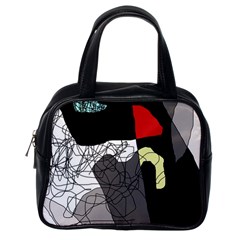 Decorative Abstraction Classic Handbags (one Side) by Valentinaart