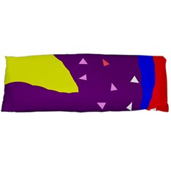 Optimistic Abstraction Body Pillow Case (dakimakura) by Valentinaart