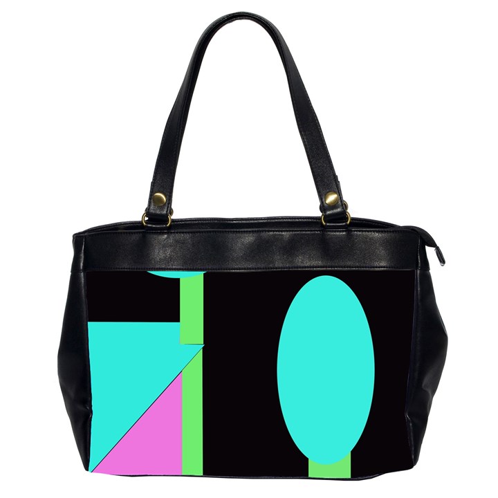 Abstract landscape Office Handbags (2 Sides) 