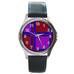 Deorative Design Round Metal Watch by Valentinaart