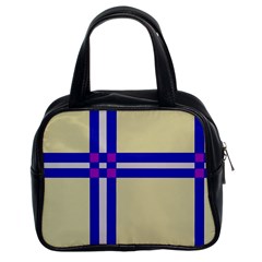 Elegant lines Classic Handbags (2 Sides)