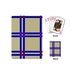 Elegant lines Playing Cards (Mini) 