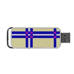 Elegant lines Portable USB Flash (One Side)