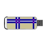 Elegant lines Portable USB Flash (Two Sides) Front