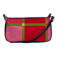 Red And Green Shoulder Clutch Bags by Valentinaart
