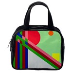 Decorative abstraction Classic Handbags (2 Sides) Back