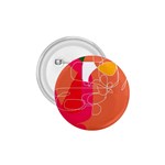 Orange abstraction 1.75  Buttons Front