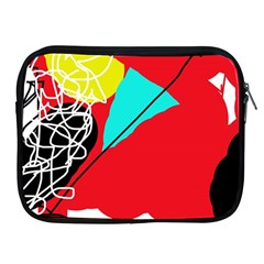 Colorful Abstraction Apple Ipad 2/3/4 Zipper Cases by Valentinaart