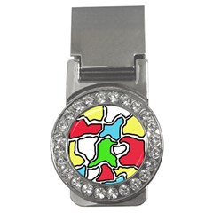 Colorful abtraction Money Clips (CZ) 