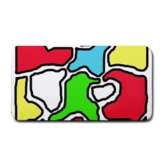 Colorful abtraction Medium Bar Mats