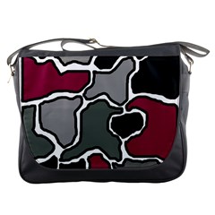 Decorative abstraction Messenger Bags