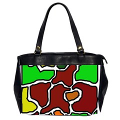 Africa Abstraction Office Handbags (2 Sides)  by Valentinaart