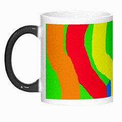 Rainbow Abstraction Morph Mugs by Valentinaart