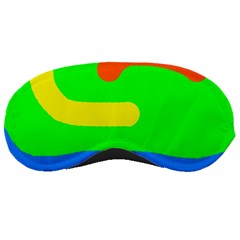 Rainbow abstraction Sleeping Masks
