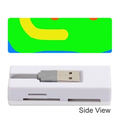 Rainbow abstraction Memory Card Reader (Stick) 