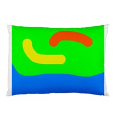 Rainbow abstraction Pillow Case (Two Sides)