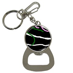 Decorative Lines Bottle Opener Key Chains by Valentinaart