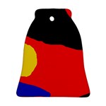 Colorful abstraction Ornament (Bell)  Front