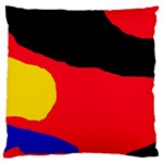 Colorful abstraction Large Cushion Case (Two Sides) Front