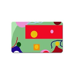 Optimistic Abstraction Magnet (name Card)