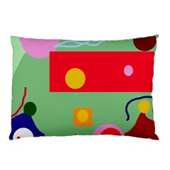 Optimistic Abstraction Pillow Case (two Sides) by Valentinaart