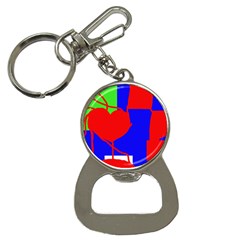 Abstract Hart Bottle Opener Key Chains by Valentinaart