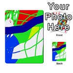 Colorful abstraction Multi-purpose Cards (Rectangle)  Back 2