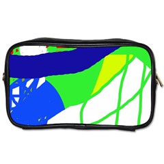 Colorful Abstraction Toiletries Bags by Valentinaart