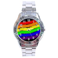 Rainbow Stainless Steel Analogue Watch