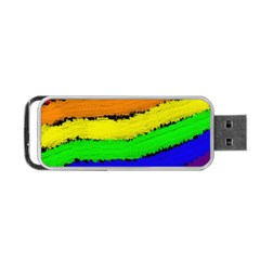 Rainbow Portable USB Flash (Two Sides)