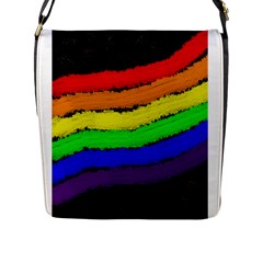 Rainbow Flap Messenger Bag (L) 