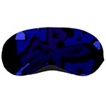 Deep blue abstraction Sleeping Masks Front