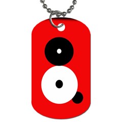 Number Eight Dog Tag (one Side) by Valentinaart