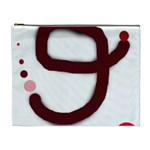 Number nine Cosmetic Bag (XL) Front