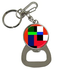 Colorful Abstraction Bottle Opener Key Chains by Valentinaart