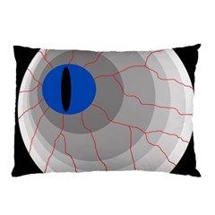 Blue Eye Pillow Case