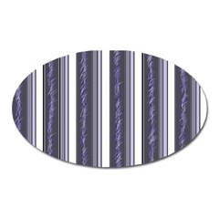 Elegant Lines Oval Magnet by Valentinaart