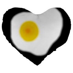 Egg Large 19  Premium Heart Shape Cushions