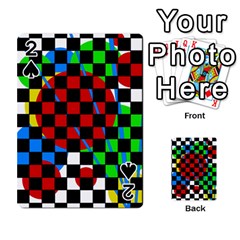 Colorful Abstraction Playing Cards 54 Designs 