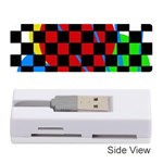 colorful abstraction Memory Card Reader (Stick)  Front