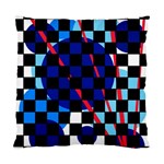 Blue abstraction Standard Cushion Case (Two Sides) Front