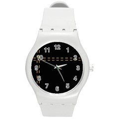 Elegant Design Round Plastic Sport Watch (m) by Valentinaart