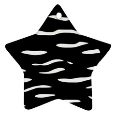 Black and white Ornament (Star) 